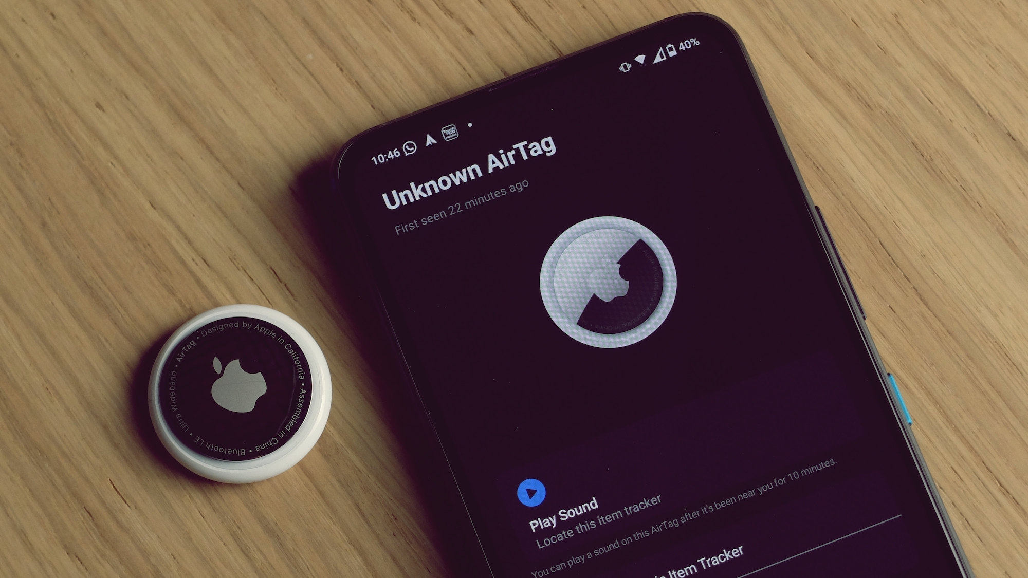 Get alerts for unknown AirTags on an Android. Here's how.