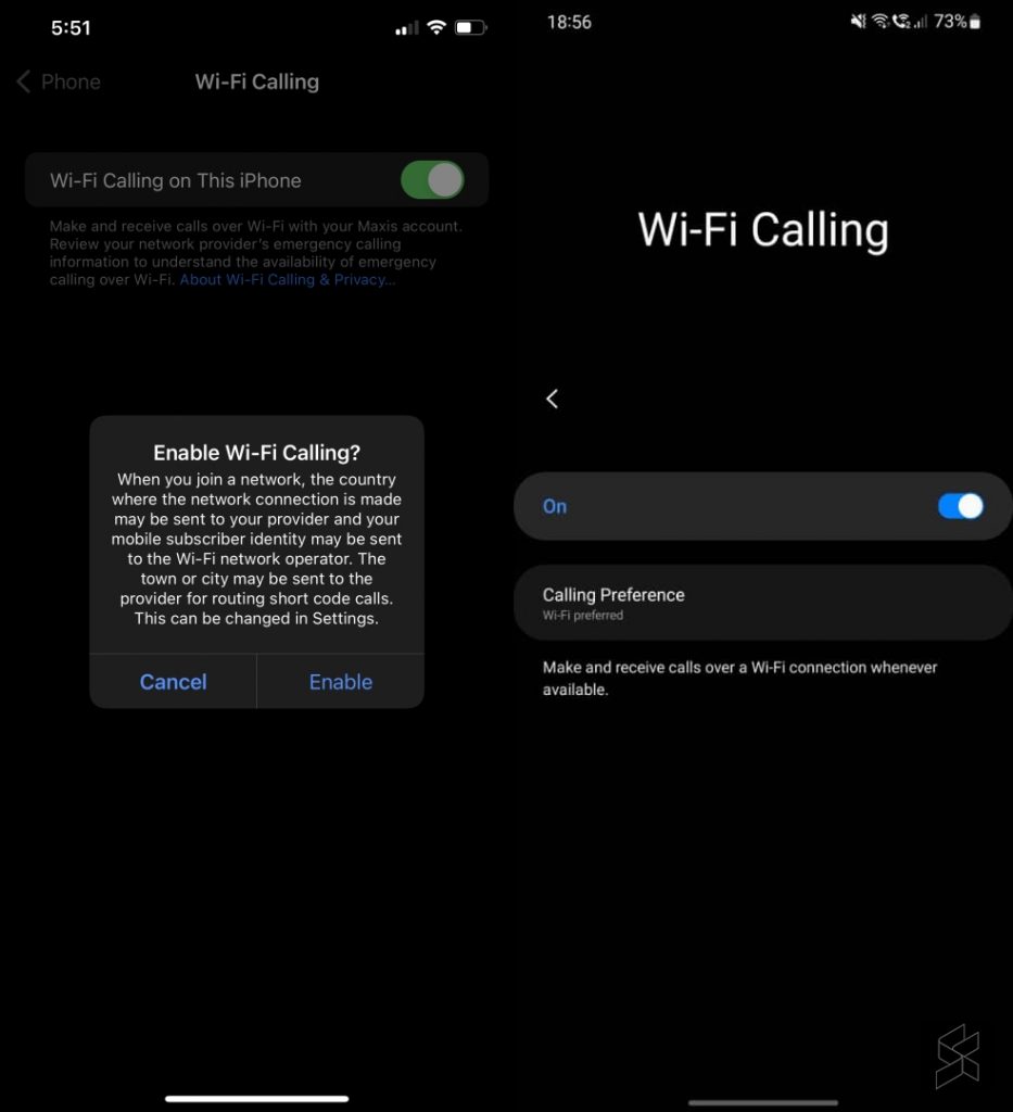 Maxis finally enables WiFi Calling, now available on Samsung and iPhone  devices - SoyaCincau