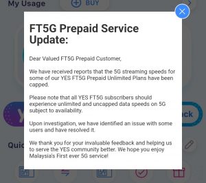 Does Yes FT5G Prepaid Service Offer Unlimited And Uncapped Data Speeds ...