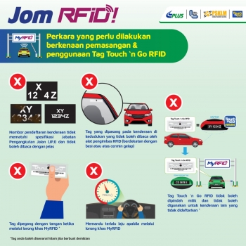 Can you use RFID for toll payment while holding the tag with your hand ...