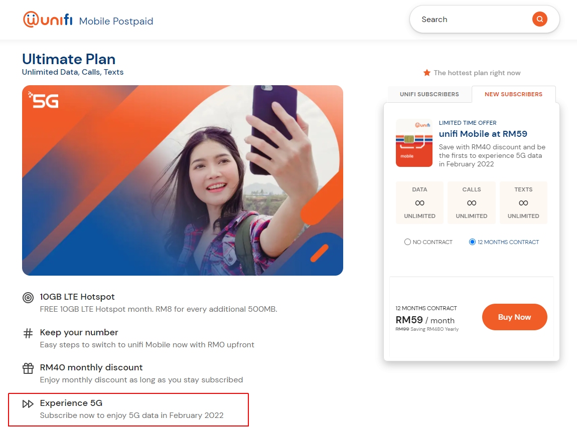 [UPDATE] Unifi Mobile will start offering 5G services in February ...
