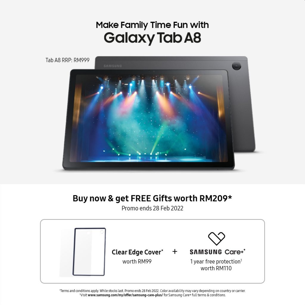 Samsung – tablette Galaxy Tab A8, 4 go 64 go, Unisoc T618 Octa