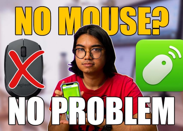 control computer with mouse SoyaCincau