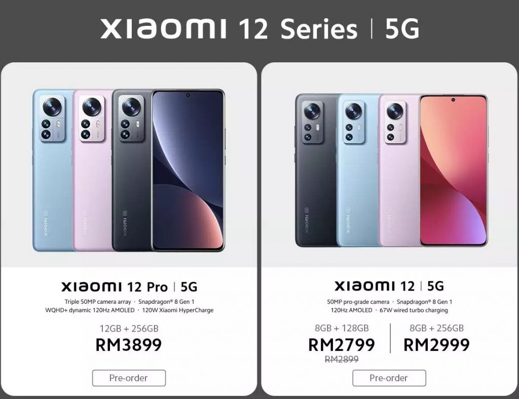 Xiaomi 12 flagship series has arrived in Malaysia. Here's everything you  need to know - SoyaCincau