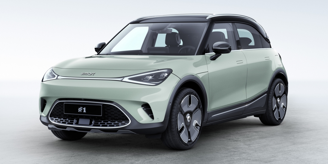 Meet the Smart #1, their first EV developed together with Geely, coming ...