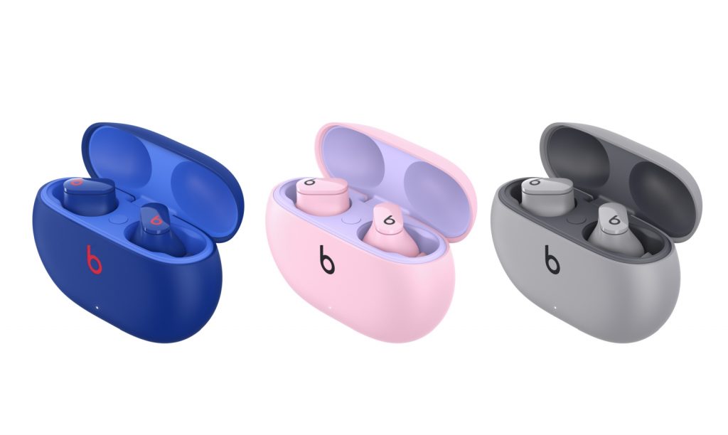 Beats Studio Buds now available in Pink, Blue and Grey, priced at