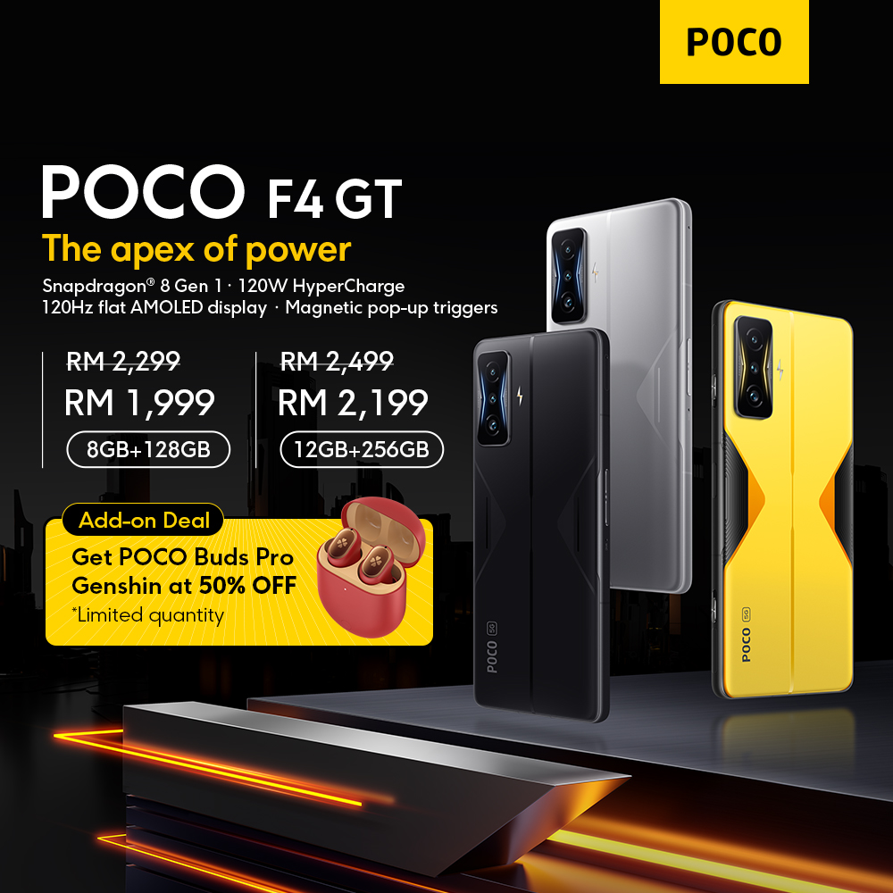 The Poco Buds Pro Genshin Impact Edition Comes With Klee S Voice And Backpack For Rm299 Soyacincau