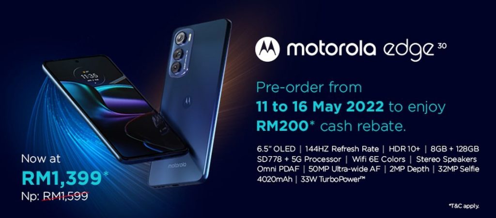 Motorola Edge 30 Malaysia Price