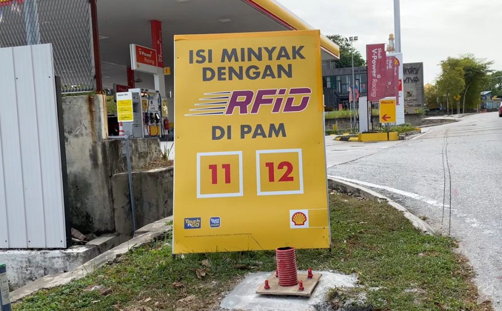 Shell TNG RFID Fuelling system is offline until further notice