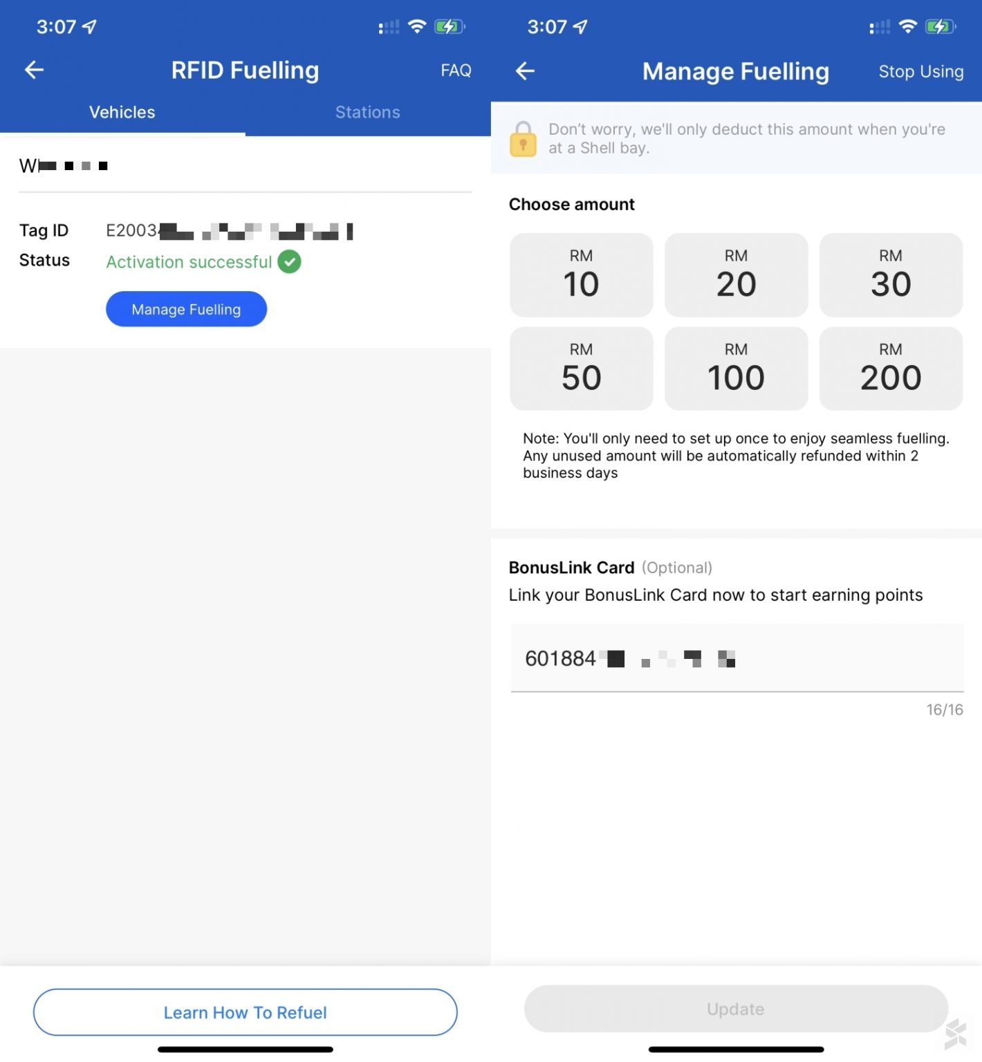 Shell expands RFID Fuelling to 35 petrol stations in the Klang Valley