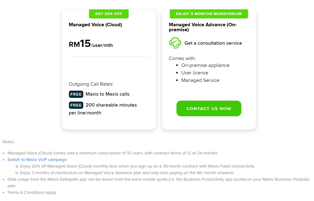 220531 maxis managed voice price