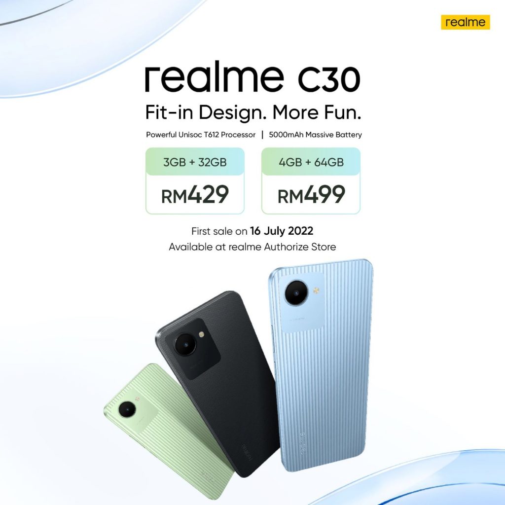 The Realme C30 is a brand new 2022 smartphone still using microUSB -  SoyaCincau