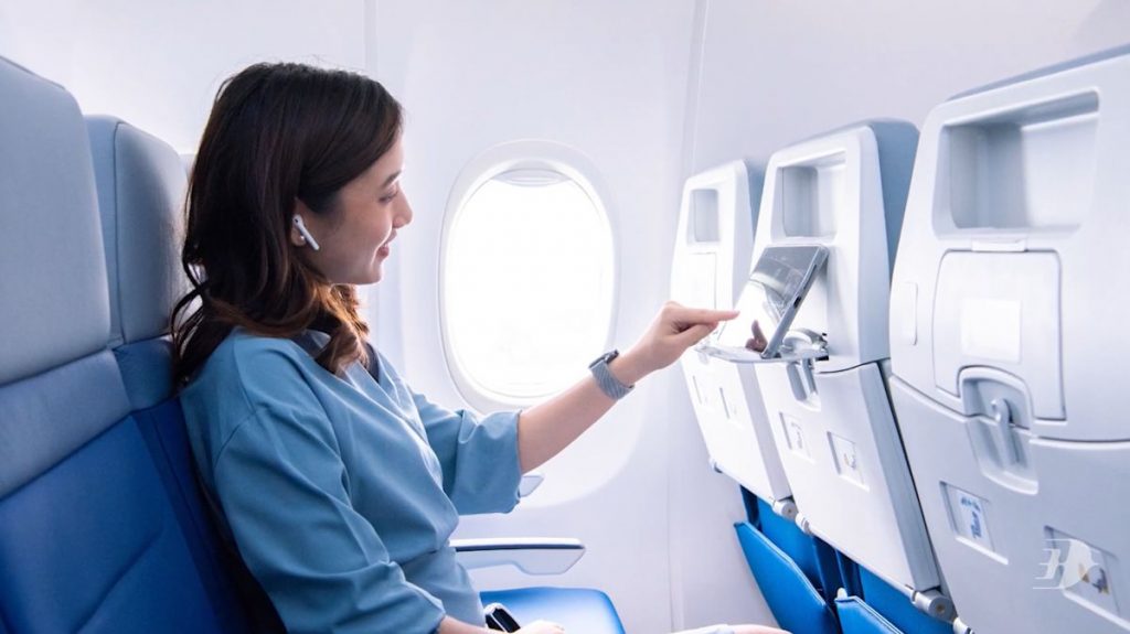 Using personal device on Malaysia Airlines