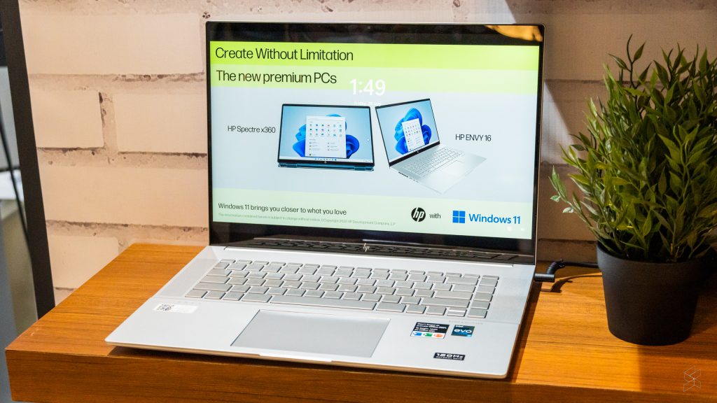 Hp Envy 16 Malaysia 12th Gen Core Processors Rtx 3060 Graphics And 120hz Display Priced From 5949