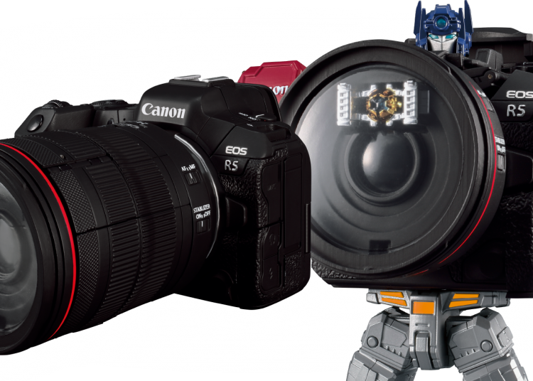 There's now a Canon R5 toy that turns into Optimus Prime, Transformers ...