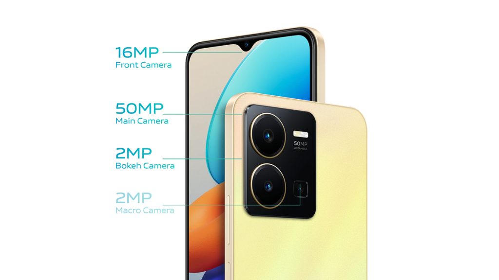 vivo y 35 camera