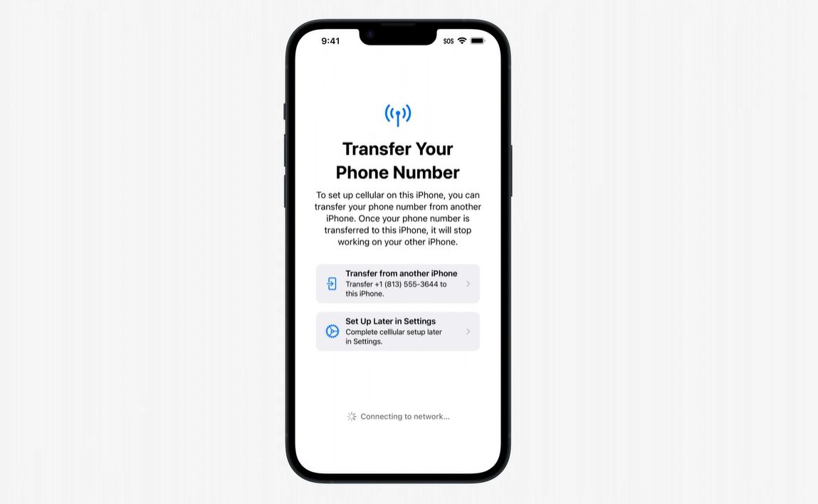 how to transfer physical sim card to iphone 14