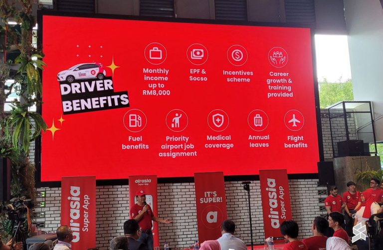 AirAsia Ride offers eHailing drivers full-time employment, earn up to ...