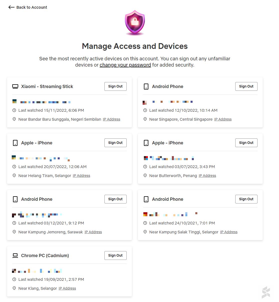 to logout your Netflix account on other TV and devices? Netflix