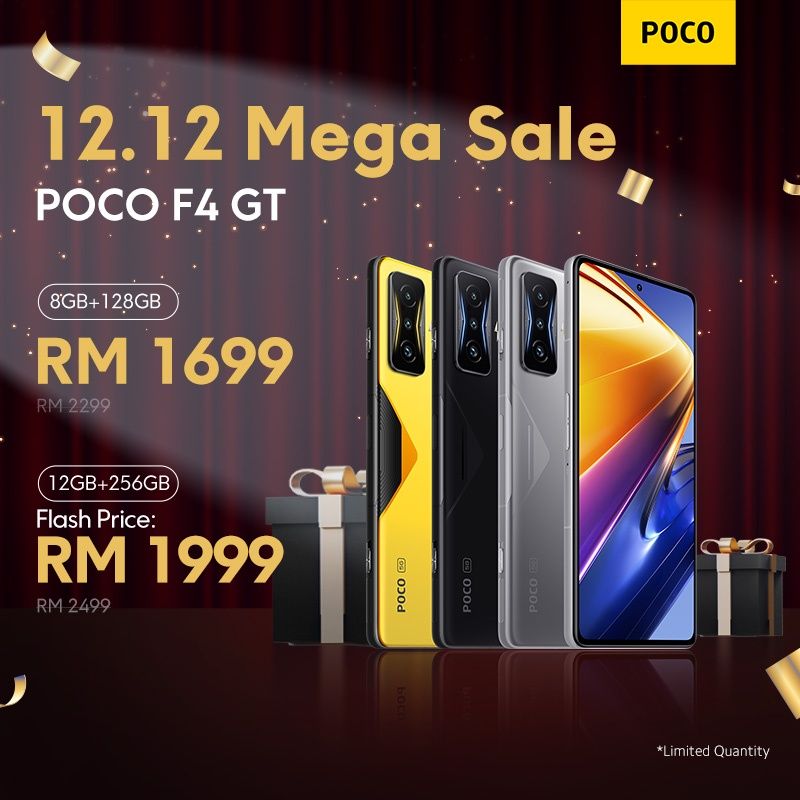 Xiaomi POCO F4 GT Price & Specs in Malaysia