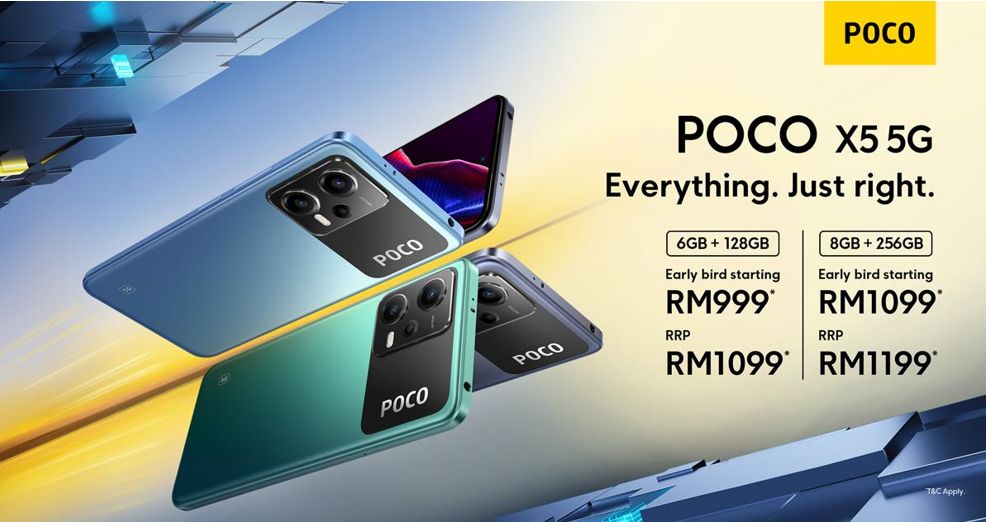 Poco X5 and X5 Pro: Malaysia's new sub-RM1,200 phone with Snapdragon 778G  and 108MP camera - SoyaCincau