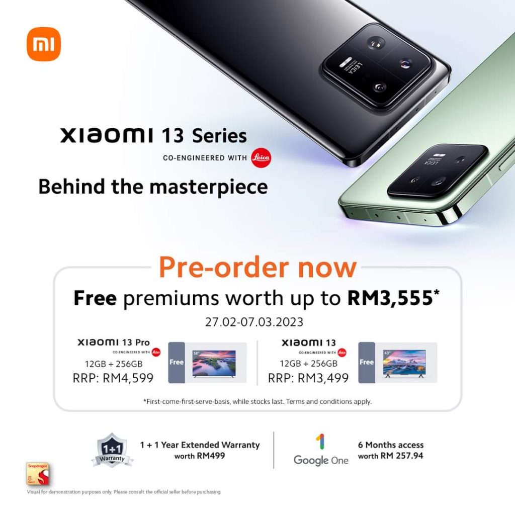 Xiaomi 13 and 13 Pro Singapore pricing, availability, and promotion details  