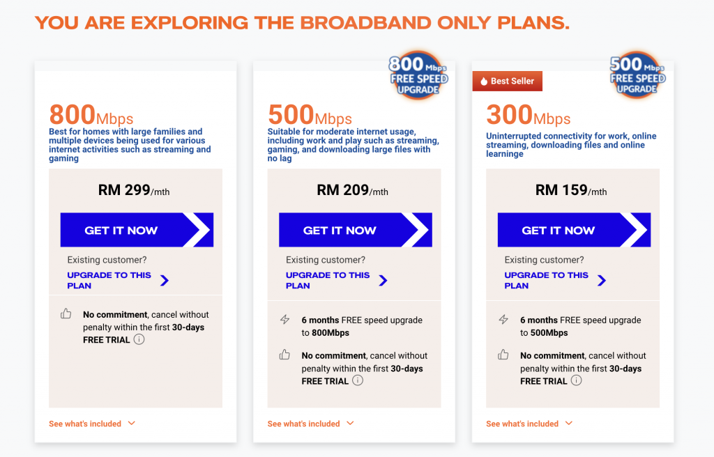 TM Unifi now offering 2Gbps and 1Gbps fibre broadband, starting at ...