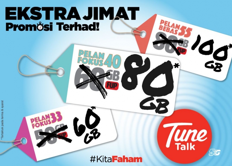 Tune Talk Upgrades FUP For "Unlimited" Pek Jimat Prepaid Plans With Up ...