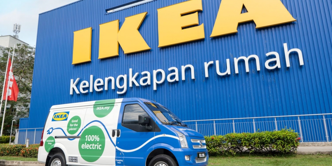 IKEA Malaysia starts deploying 100 electric vehicles for deliveries