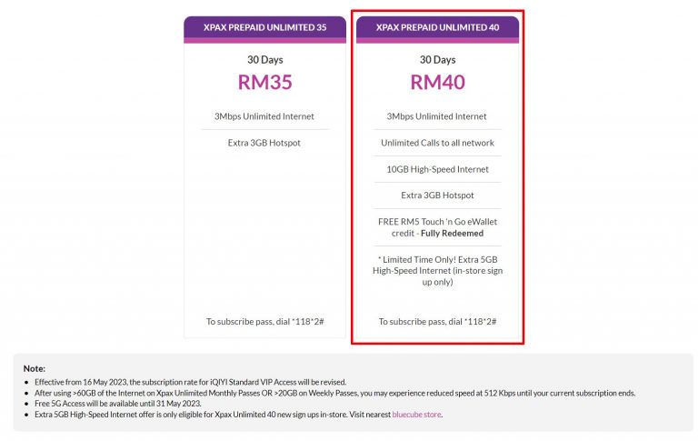 Malaysia's Best UNLIMITED Prepaid Plans – May 2023 Edition - SoyaCincau