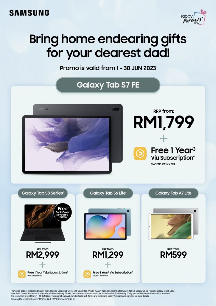 Samsung Galaxy Tab S8 S7 S6 Promo Malaysia