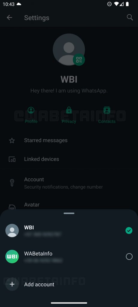 WhatsApp Beta Info MultiAccount