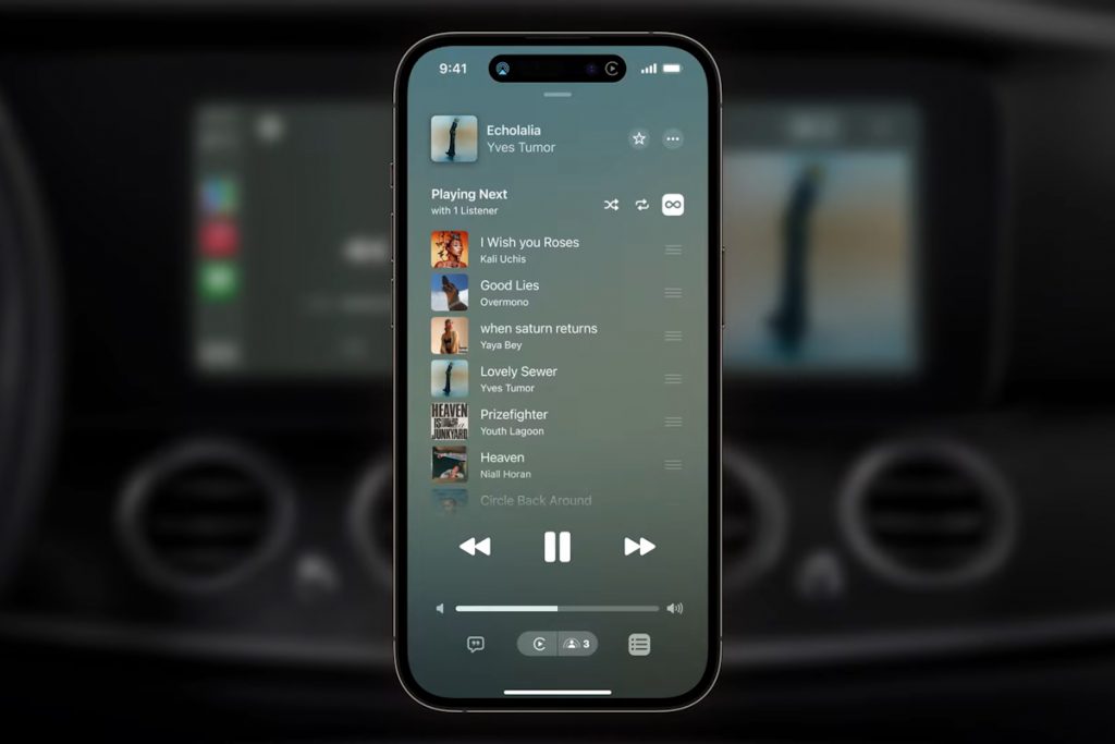 SharePlay for Apple CarPlay - iOS 17
