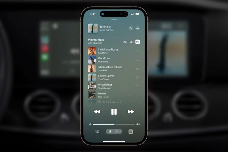 iOS 17 brings SharePlay to Apple CarPlay allows passengers to add and