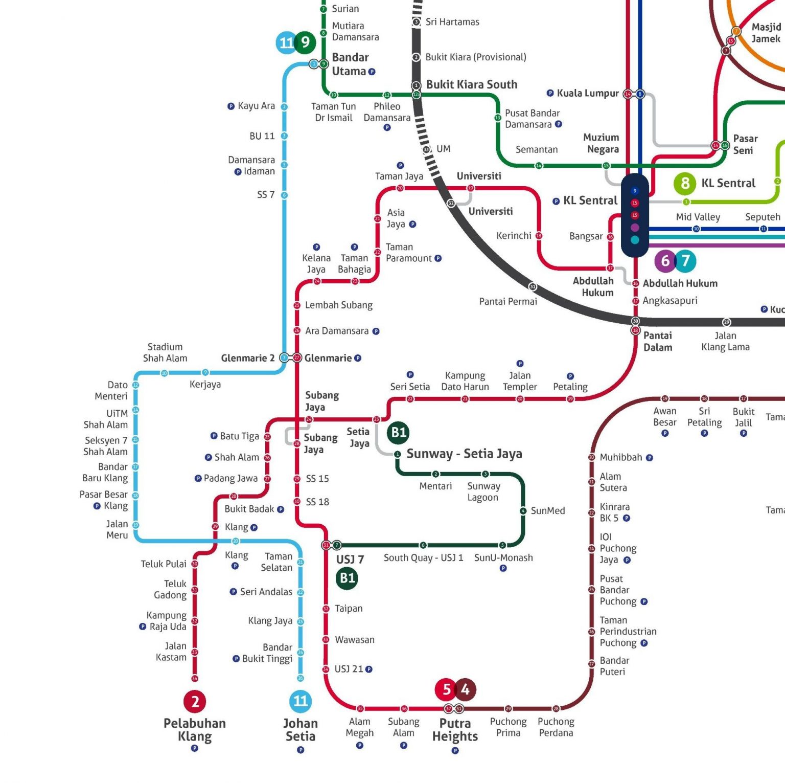 LRT3 Shah Alam Line expected to start operations on 1 March 2025 ...