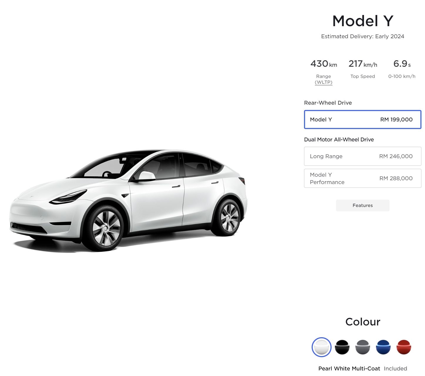 Tesla Model Y officially priced from RM199,000 in Malaysia. Booking now available SoyaCincau