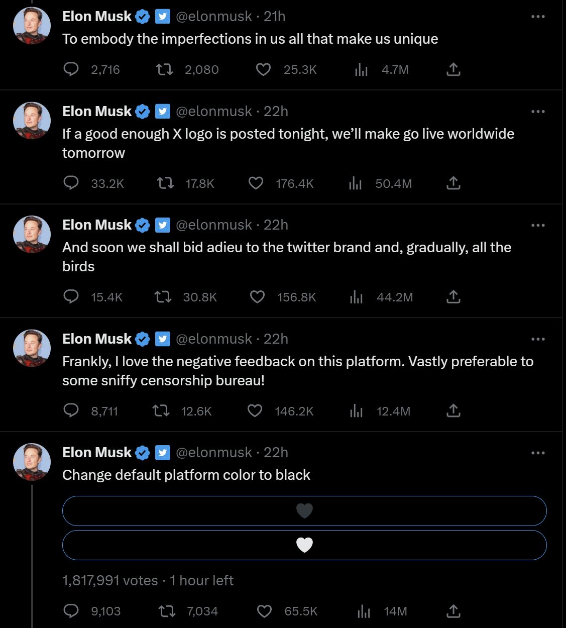 Elon Musk is axing the Twitter brand along with its blue birds - SoyaCincau