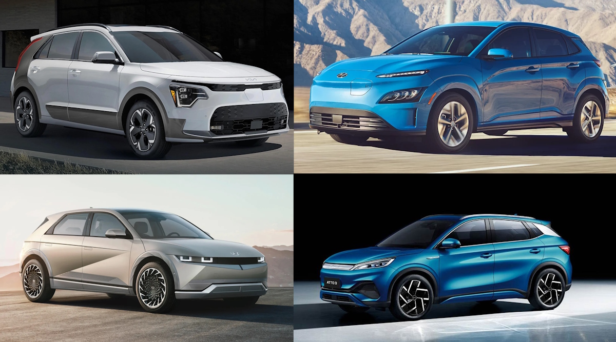 Kia Niro EV vs Hyundai Kona vs BYD Atto 3: Compact electric SUVs ...