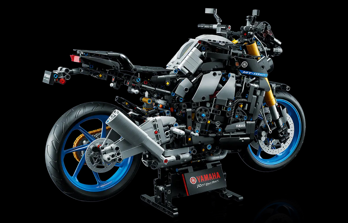 The iconic Yamaha MT-10 SP is now immortalised in Lego Technic form ...