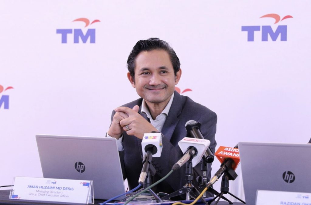 TM Group CEO Amar Huzaimi Md Deris