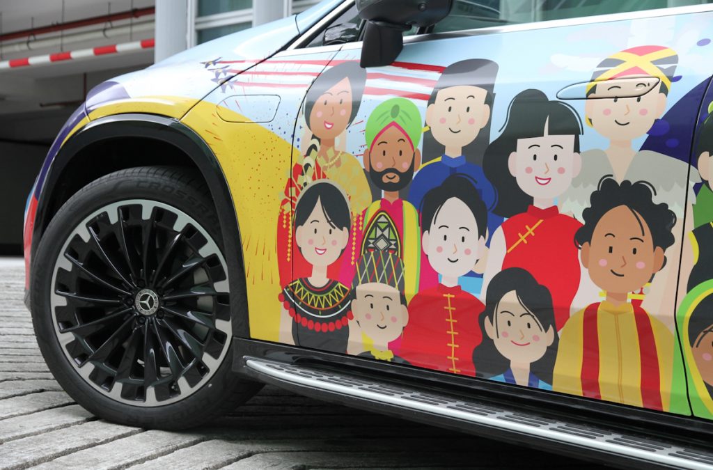 Mercedes EQS SUV is making its first public appearance in Malaysia at the Merdeka Day parade - Vimarsana News