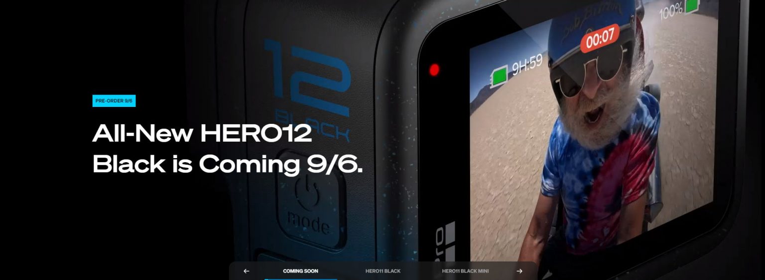 GoPro Hero 12 launching September 6 with ONE NEW FEATURE (Update:  Confirmed!)