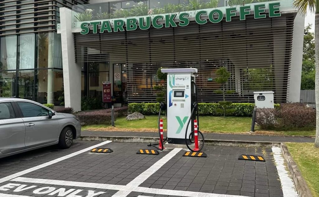ChargEV activates 120kW DC charger at Starbucks Alor Setar DT: priced at RM1.20 per kWh - Vimarsana News