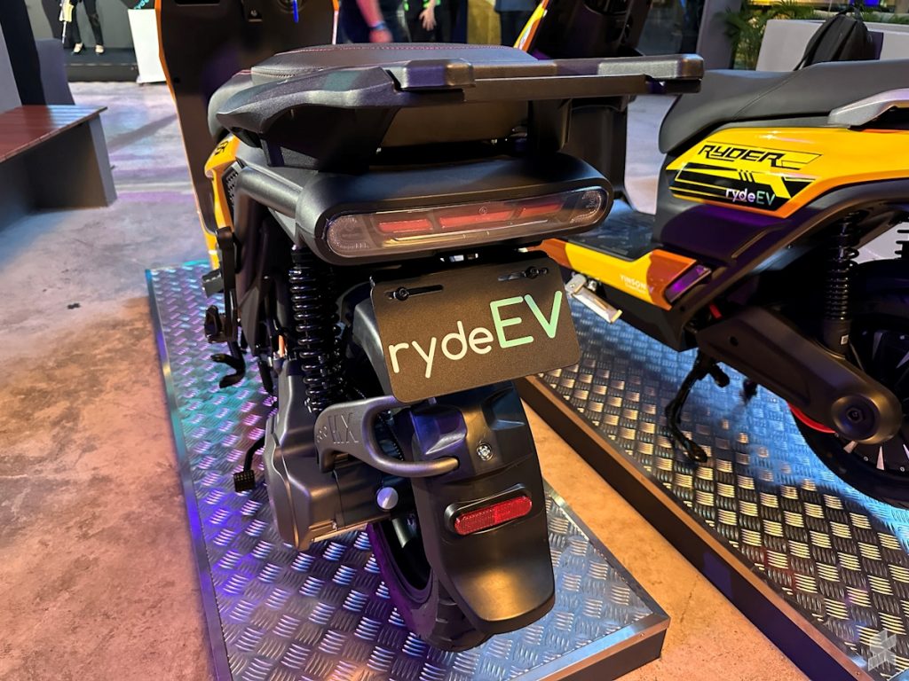 RydeEV Hyper Electric Motorcycle