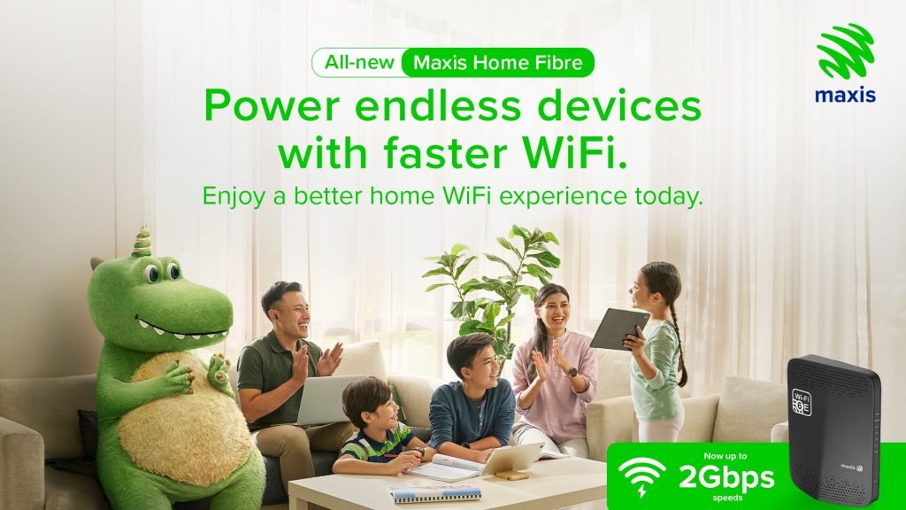 Maxis introduces 2Gbps Home Fibre Broadband, first to bundle WiFi 6E router - Vimarsana News