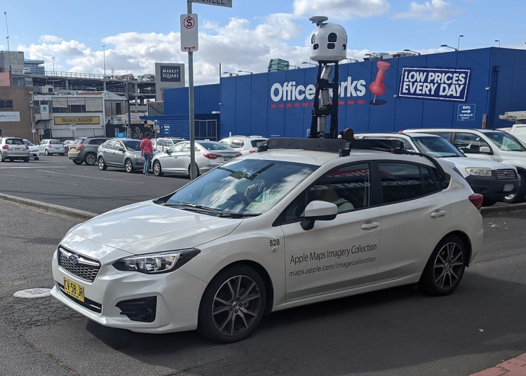 Apple confirms Apple Maps rebuild - Apple Maps Survey Car 01 750x536 