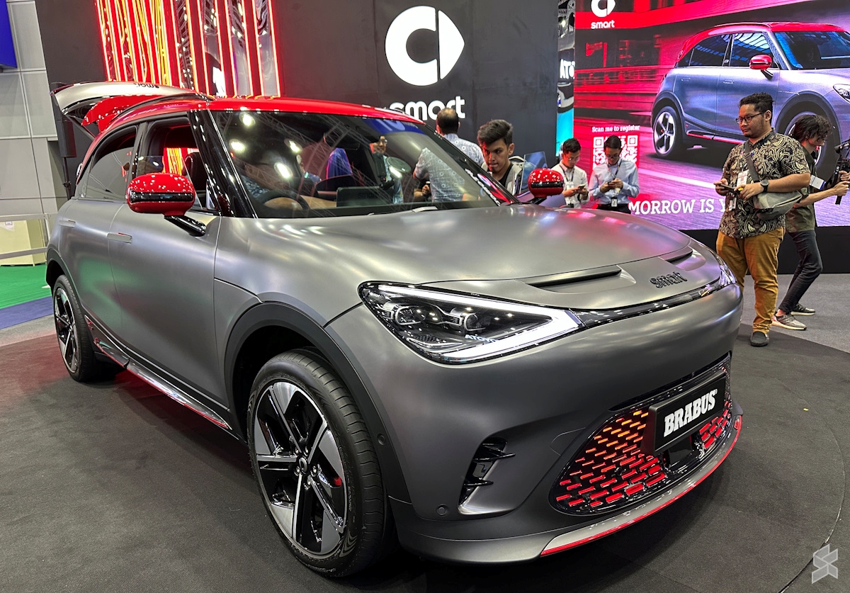 Smart #1 Brabus debuts in Malaysia: High-performance EV with 422hp