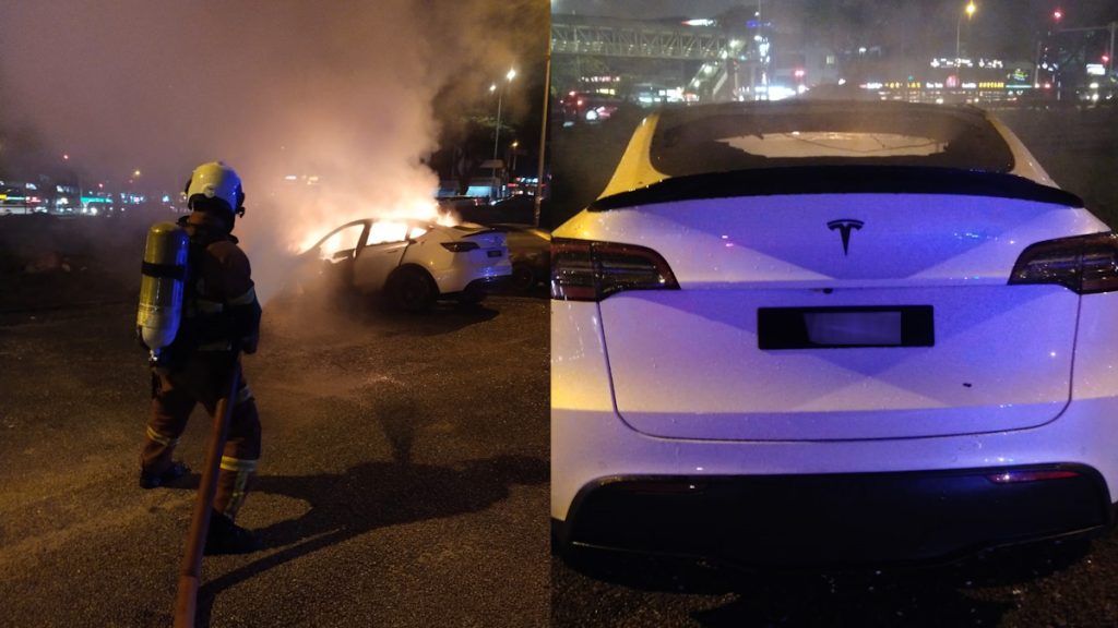 Bomba Malaysia confirms Tesla fire incident in Puchong - Vimarsana News