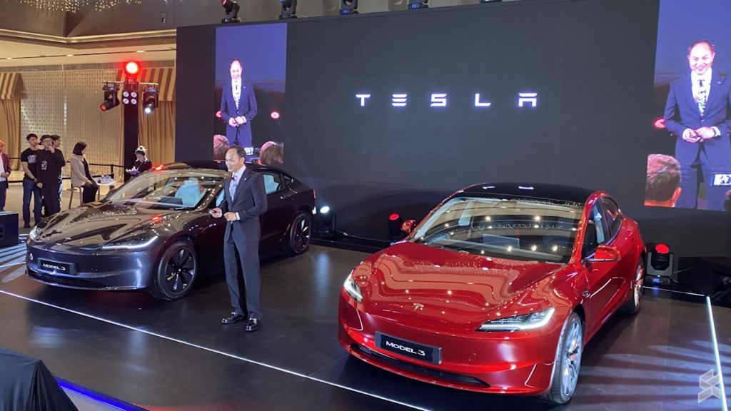Tesla Model 3 RWD and Model 3 Long Range in Malaysia