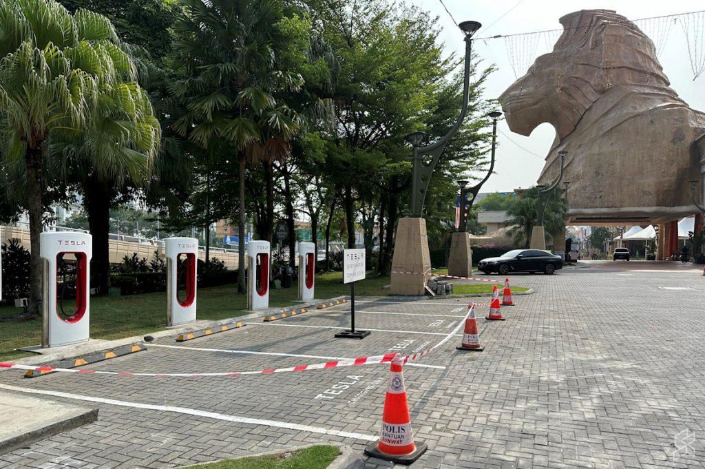 Tesla Malaysia: Sunway Pyramid is now a Tesla Supercharger site with four charging bays - Vimarsana News